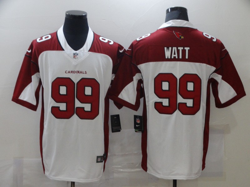 Men Arizona Cardinals #99 Watt White Nike Vapor Untouchable Limited NFL Jerseys